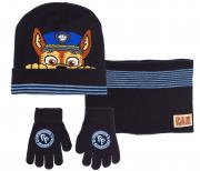 SET 6 KS SOUPRAVA ČEPICE, NÁKRČNÍK  A RUKAVICE TLAPKOVÁ PATROLA