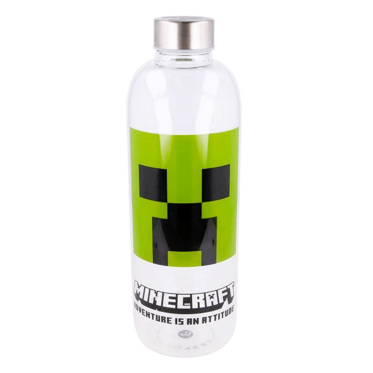 XL SKLENĚNÁ LÁHEV NA PITÍ MINECRAFT, uni