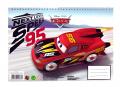 SPIRÁLOVÝ BLOK SE SAMOLEPKAMI CARS