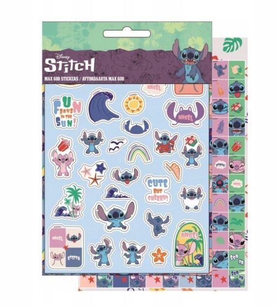 SET 12 KS SADA 600 KS SAMOLEPKY LILO A STITCH, set 12 ks