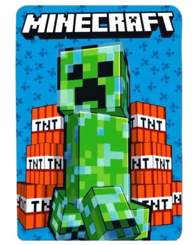 FLÍSOVÁ DEKA MINECRAFT, uni