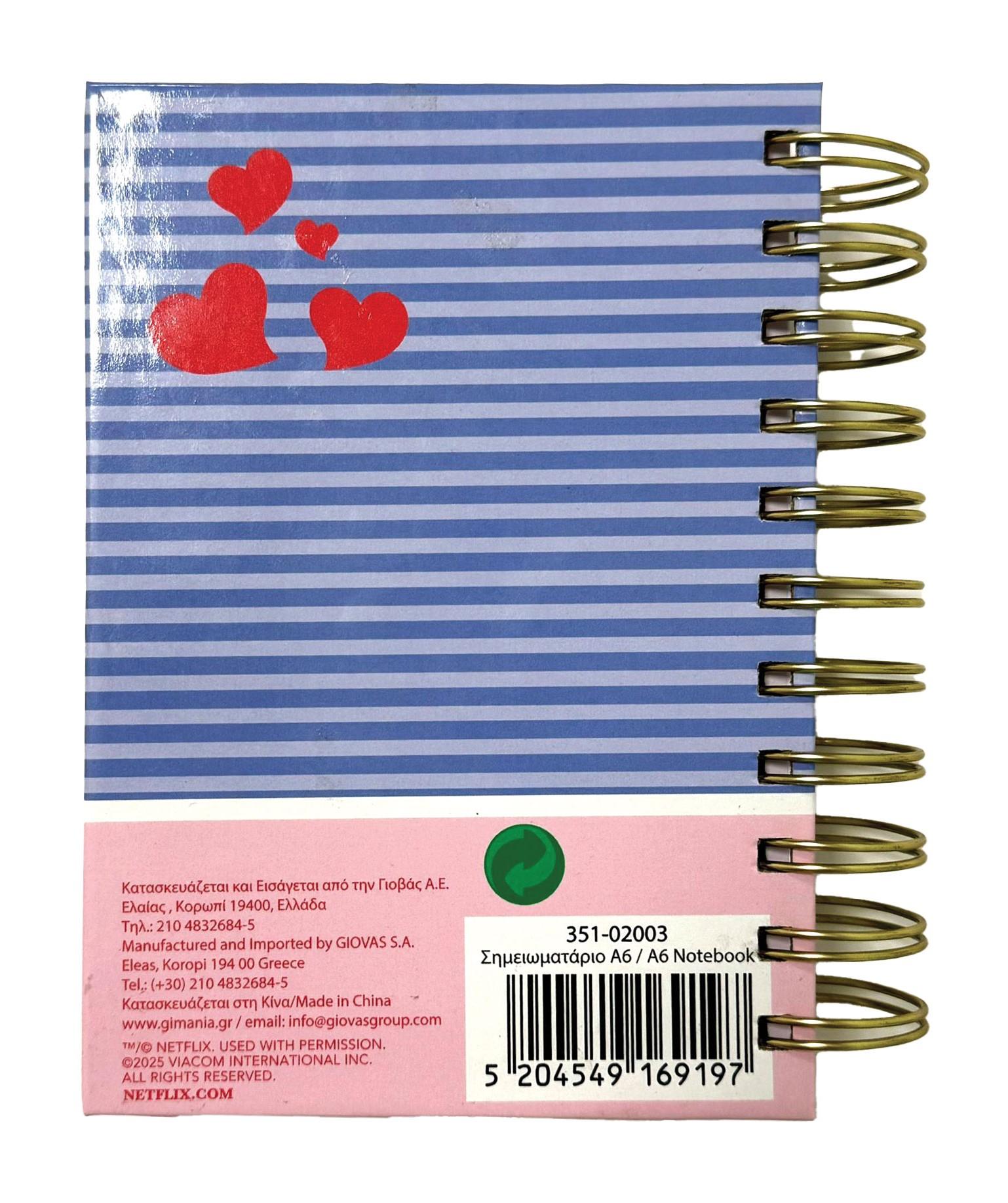 SPIRÁLOVÝ NOTES EMILY IN PARIS, uni