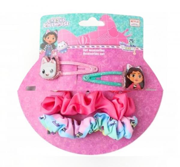 SADA 2 GUMIČKY A DVĚ SPONKY GÁBININ KOUZELNÝ DOMEK