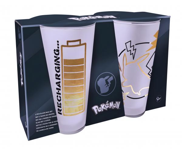 SADA 2 KS SKLENIČKY POKÉMON
