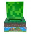 3D LAMPA S BUDÍKEM MINECRAFT