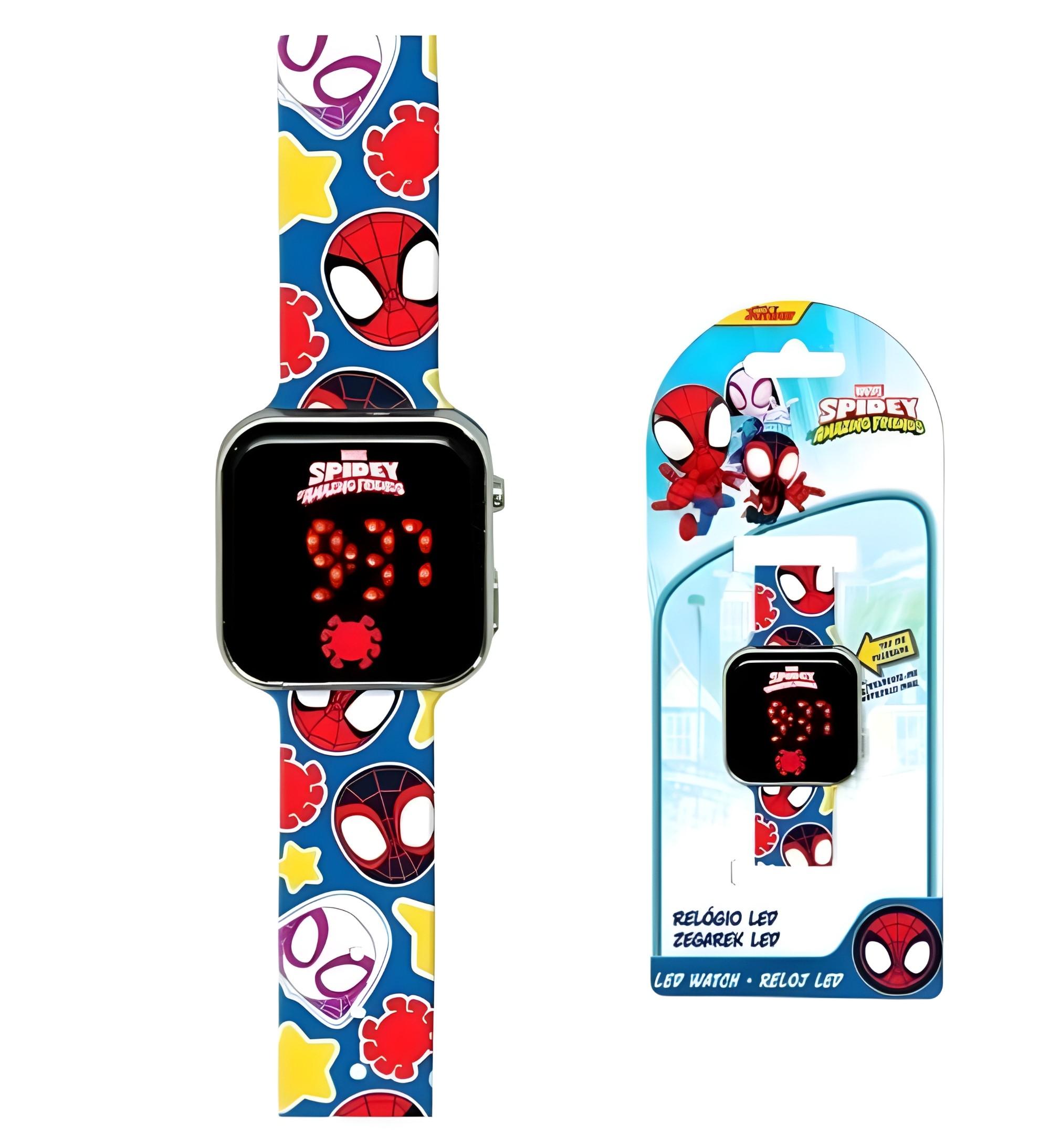 LED HODINKY SPIDEY, uni