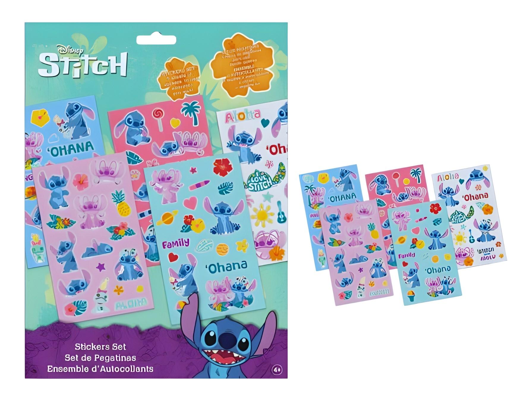 SADA 100 KS SAMOLEPKY LILO A STITCH, uni