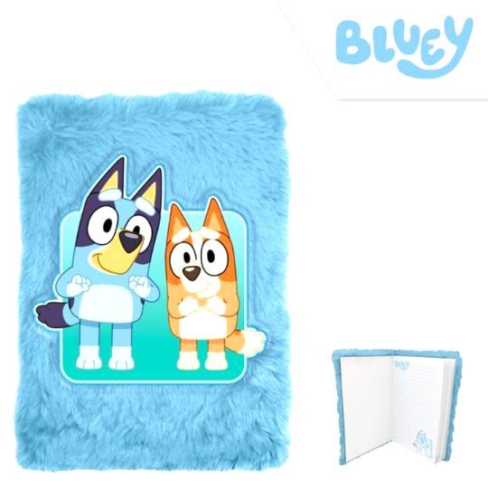 PLYŠOVÝ ZÁPISNÍK BLUYE, uni