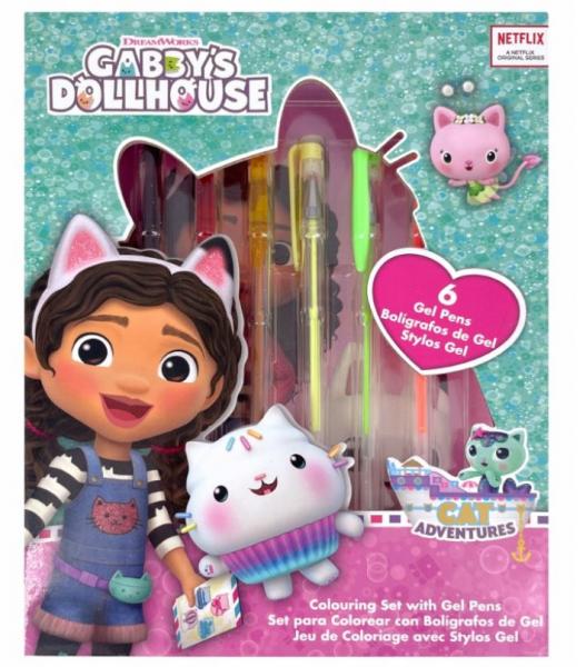 KRESLÍCÍ SADA NOTES A  6 PROPISEK GÁBININ KOUZELNÝ DOMEK