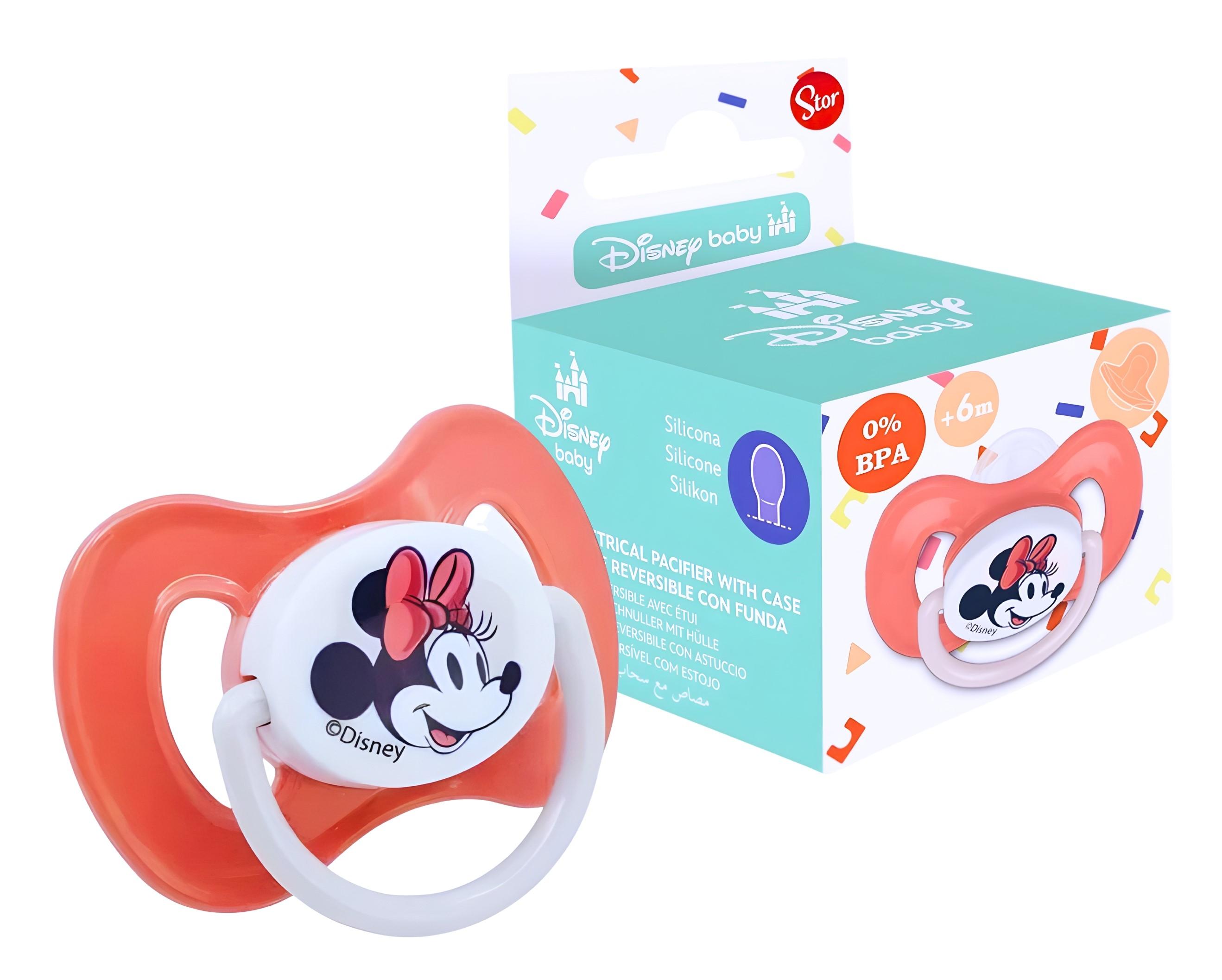 ANATOMICKÝ DUDLÍK  S KRYTEM MINNIE +6M, uni
