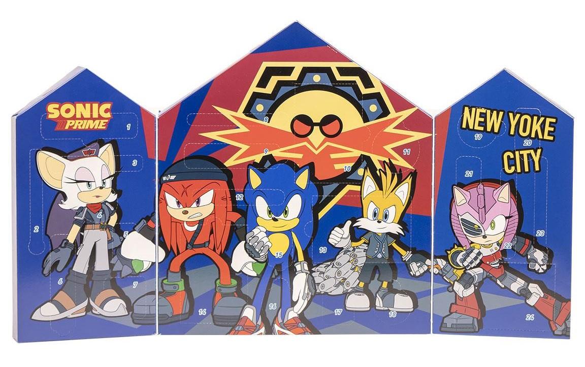 ADVENTNÍ KALENDÁŘ SONIC, lehce promáčknutý obal, uni