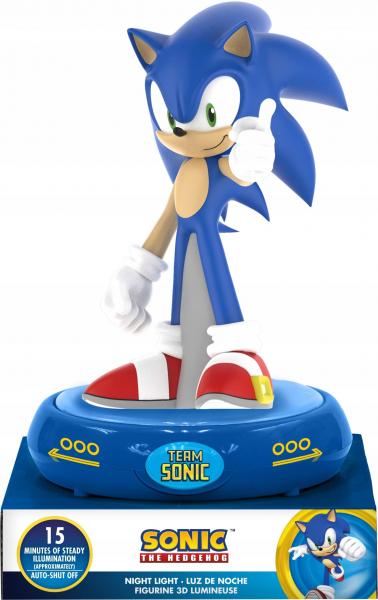3D NOČNÍ LAMPIČKA SONIC