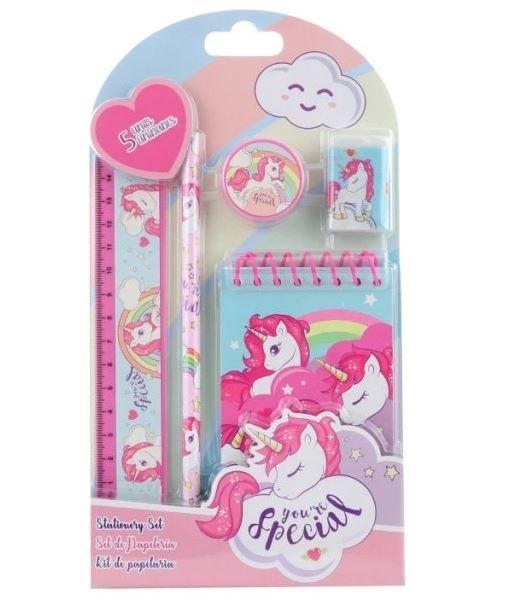 5 - DÍLNÁ PSACÍ SOUPRAVA  UNICORN, uni