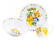 3 - DÍLNÁ KERAMICKÁ SOUPRAVA POKÉMON