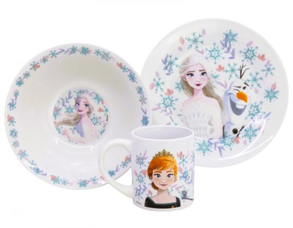 3 - DÍLNÁ KERAMICKÁ SOUPRAVA FROZEN