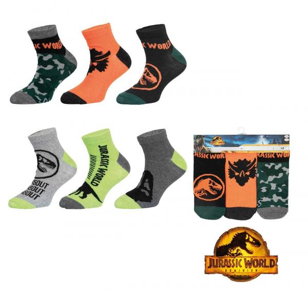 BOX 40 KS SADA 3 KS PONOŽKY JURSKÝ SVĚT