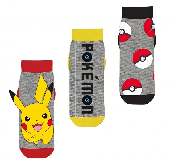 SADA 3 KS PONOŽKY POKÉMON