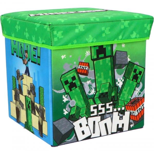 TABURET S ÚLOŽNÝM PROSTOREM MINECRAFT