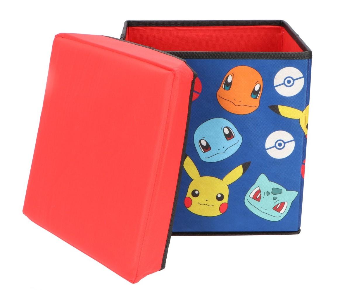 TABURET S ÚLOŽNÝM PROSTOREM POKÉMON, uni