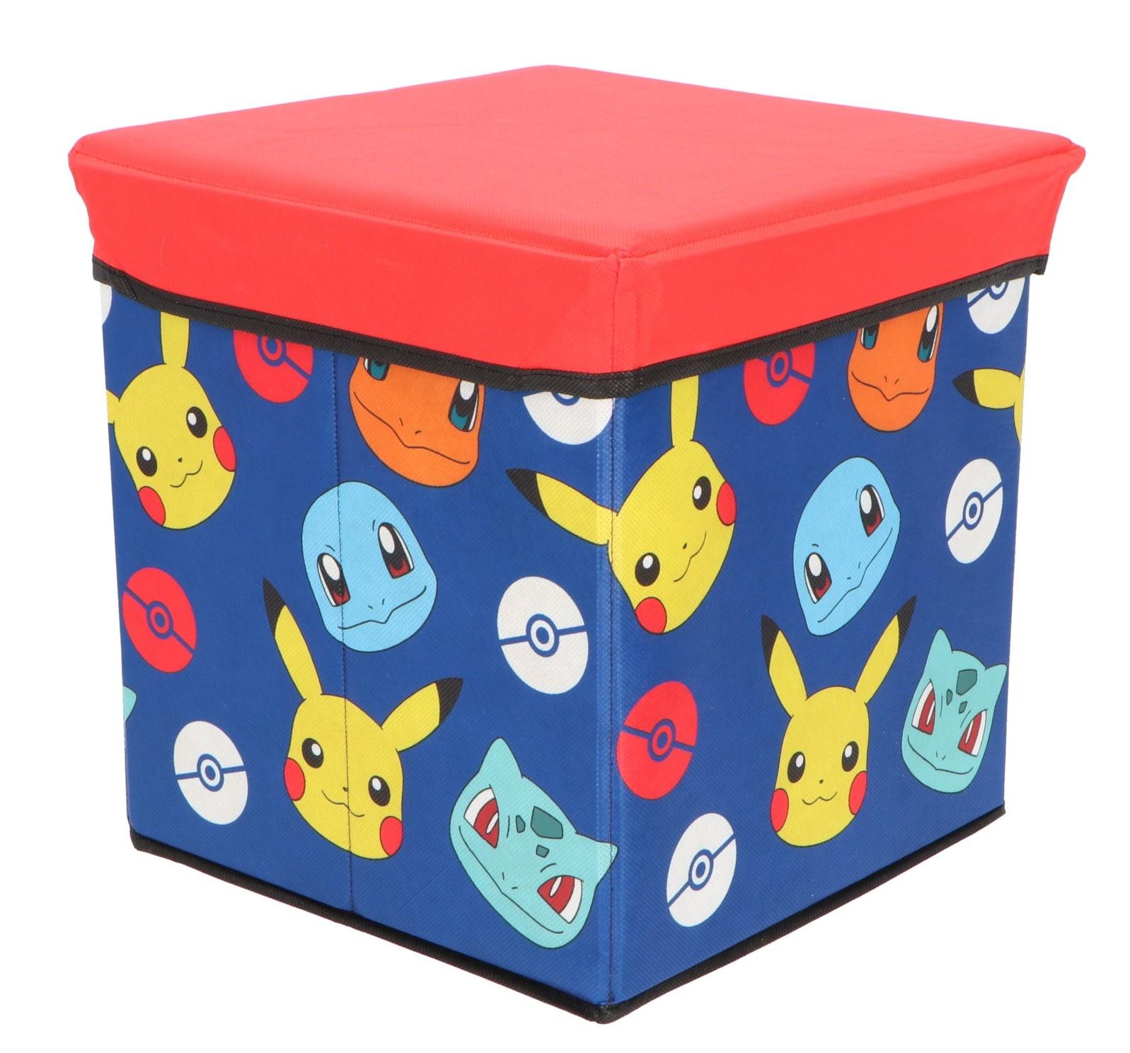 TABURET S ÚLOŽNÝM PROSTOREM POKÉMON, uni