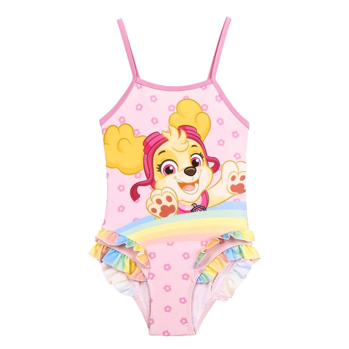 CERDA Plavky TLAPKOVÁ PATROLA jednodílné s volánkem , vel. 98