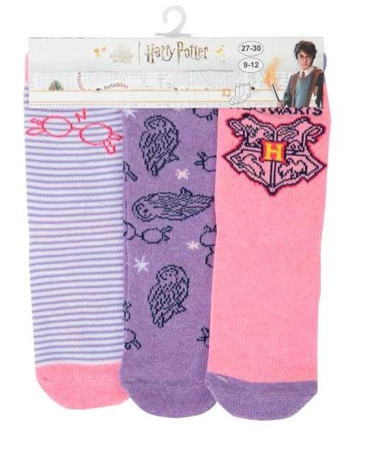 SADA 3 KS PONOŽKY HARRY POTTER, 23-26