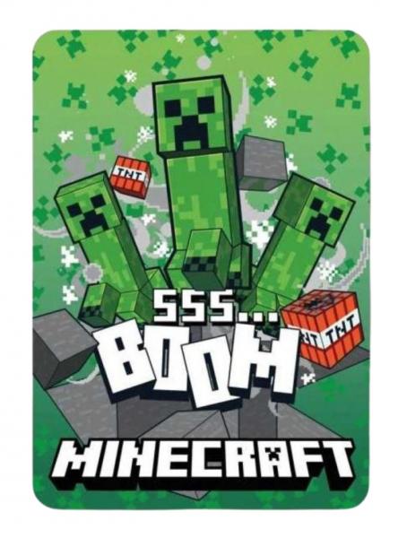 FLÍSOVÁ DEKA MINECRAFT