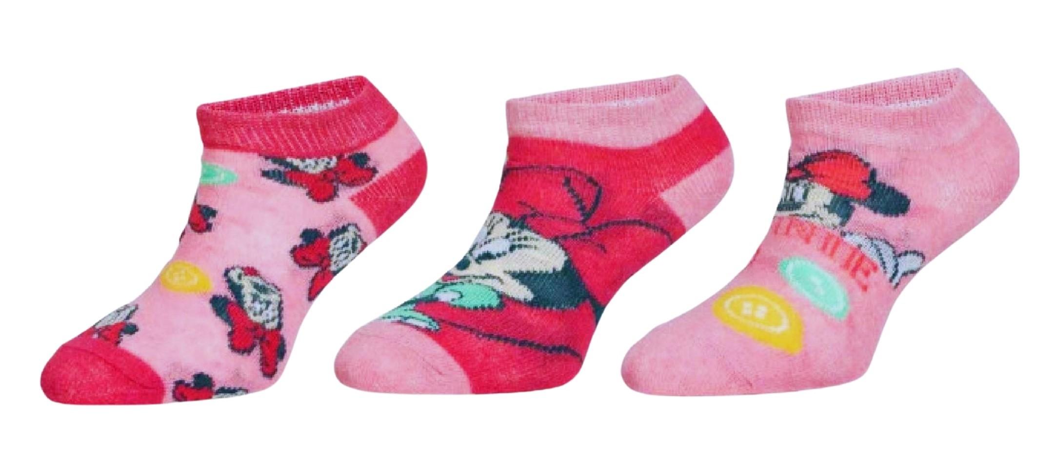 BOX 40 KS SADA 3 KS PONOŽKY DISNEY MINNIE, box 40 ks