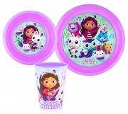 3 - DÍLNÁ PLASTOVÁ SADA GÁBININ KOUZELNÝ DOMEK