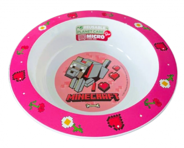 PLASTOVÝ TALÍŘ MINECRAFT