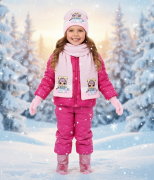 SOUPRAVA ČEPICE, ŠÁLA  A RUKAVICE LOL