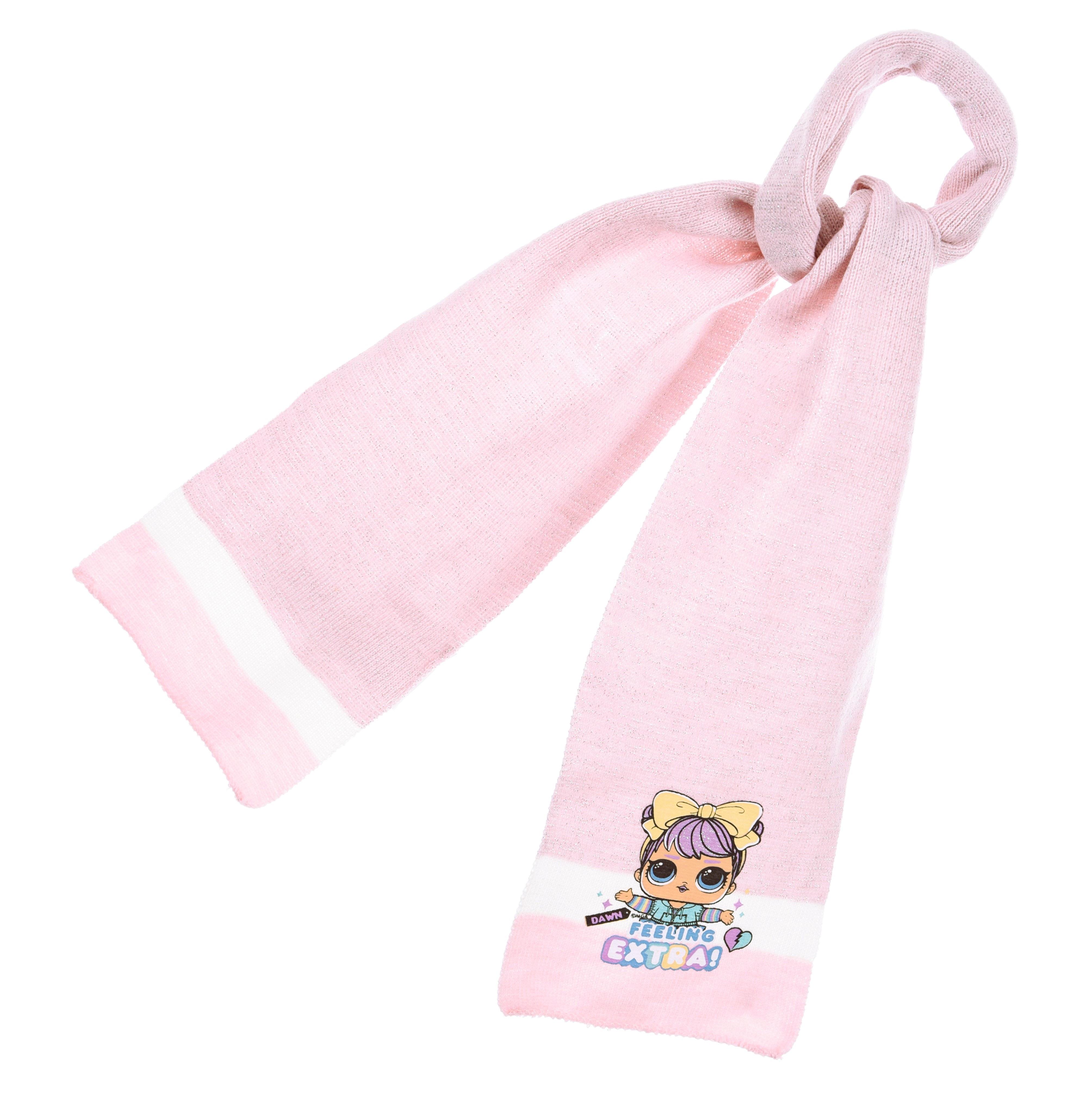 SOUPRAVA ČEPICE, ŠÁLA  A RUKAVICE LOL, 54