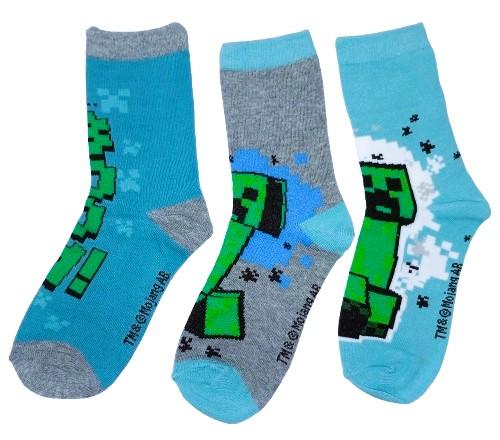 SADA 3 KS PONOŽKY MINECRAFT, 35-38