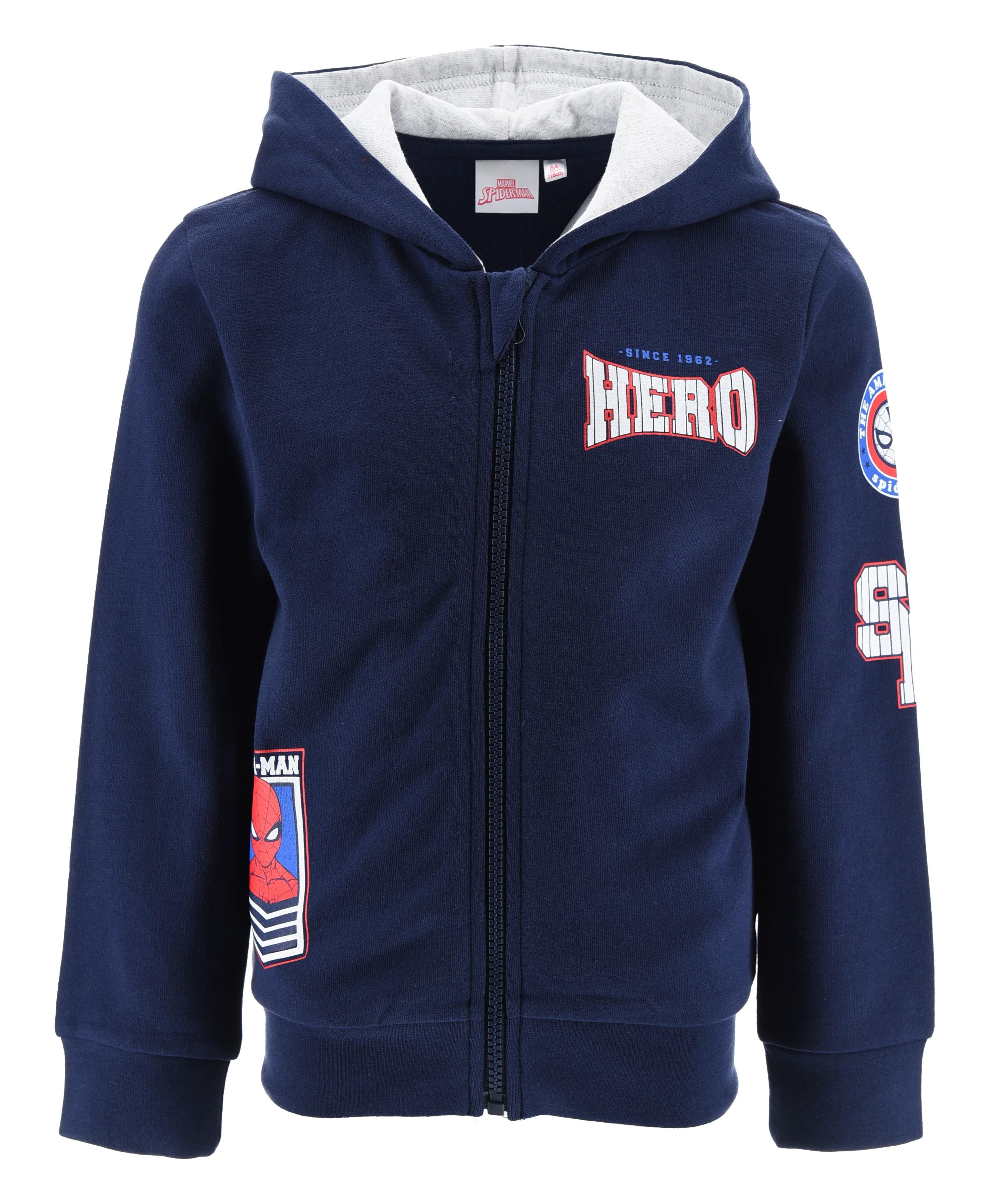 SET 4 KS MIKINA SPIDERMAN, 3,4,6,8