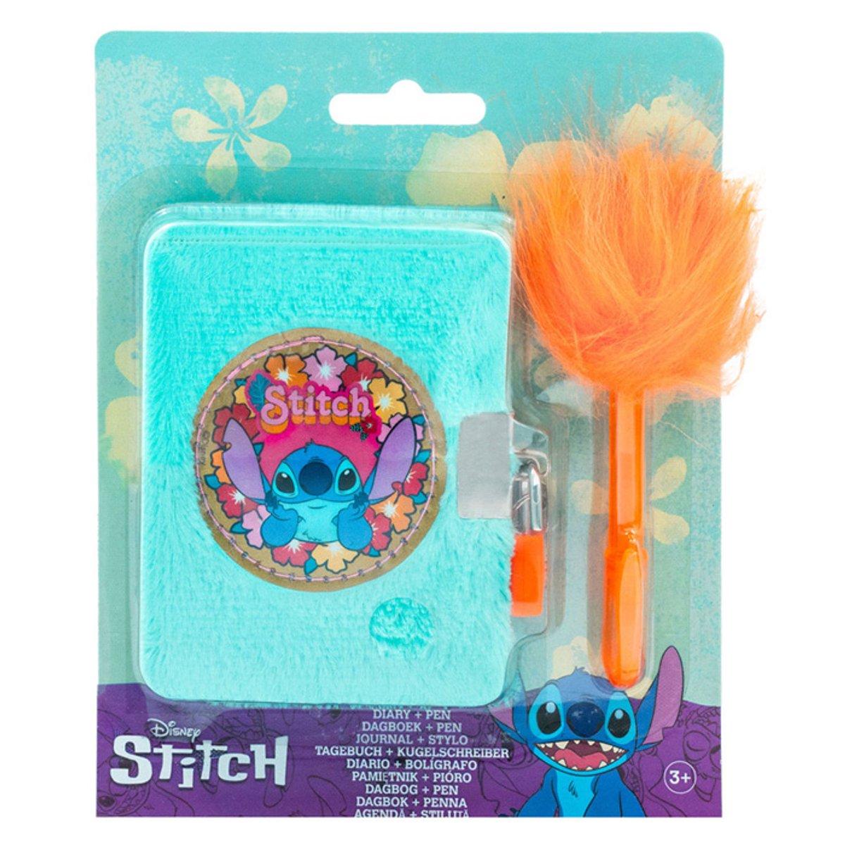 PLYŠOVÝ ZÁPISNÍK  A PROPISKA LILO A STITCH, uni