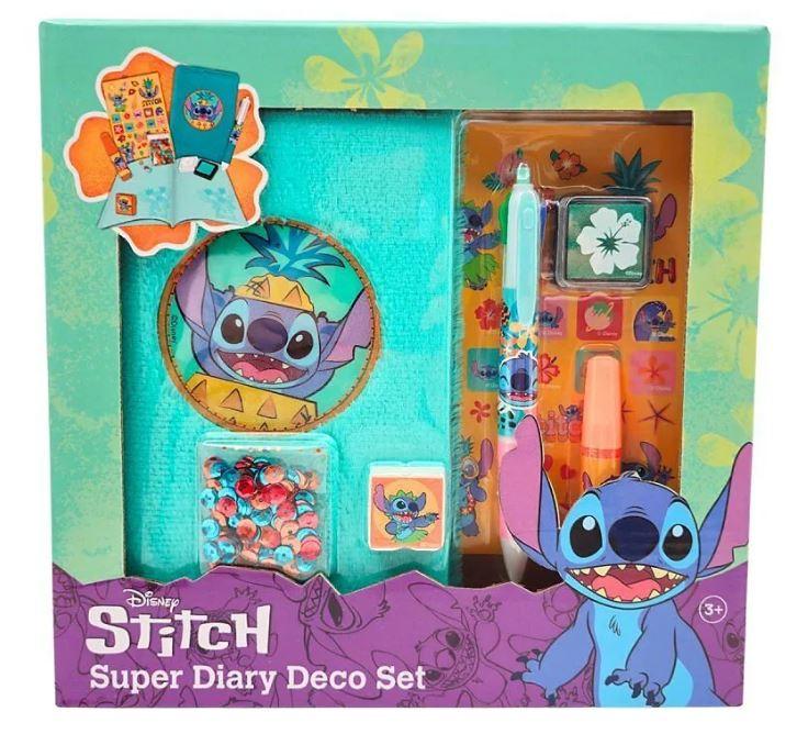 DEKORATIVNÍ SADA ZÁPISNÍK  A PROPISKA LILO A STITCH, uni