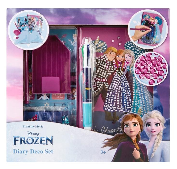 DEKORATIVNÍ SADA ZÁPISNÍK A PROPISKA FROZEN, uni