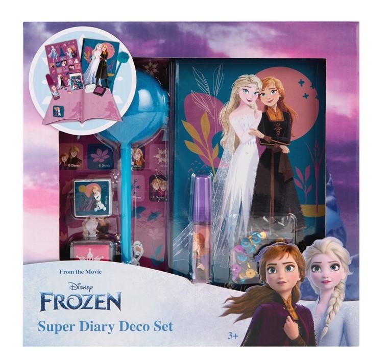 DEKORATIVNÍ SADA ZÁPISNÍK A PROPISKA FROZEN, uni
