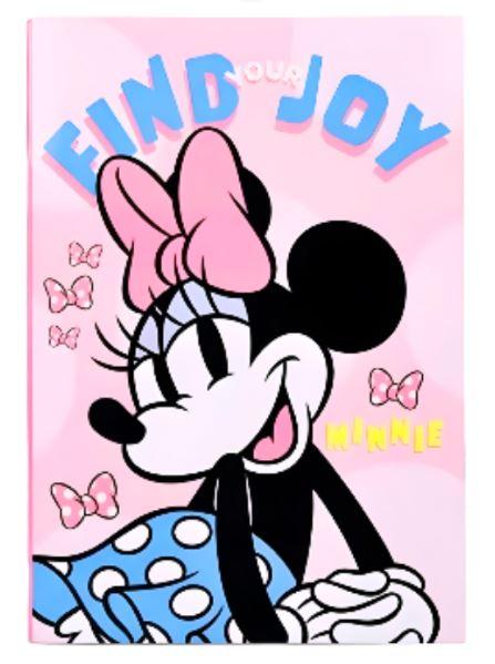 SADA ZÁPISNÍK,  BLOK SE SAMOLEPKAMI A SLOŽKA MINNIE, uni