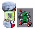 XXL FLÍSOVÁ DEKA  MINECRAFT DE LUX
