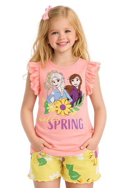 KOMPLET TRIČKO A KRAŤASY FROZEN