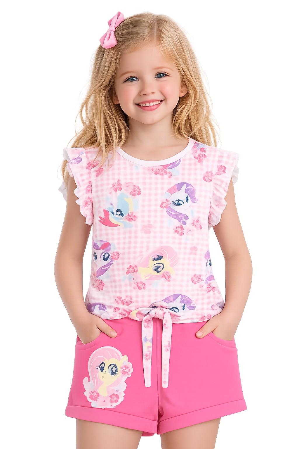 KOMPLET TRIČKO A  KRAŤASY MY LITTLE PONY, 128