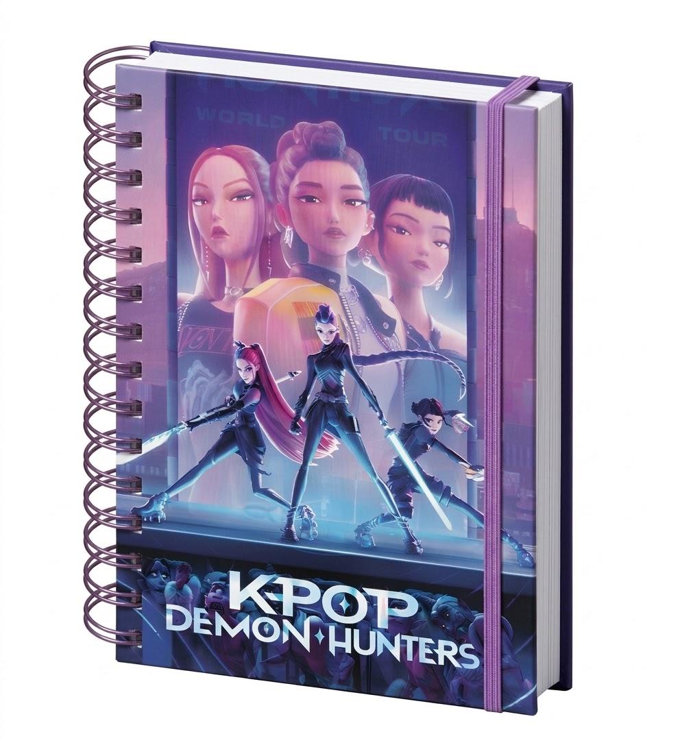 ZÁPISNÍK K-POP DEMON-HUNTERS, uni