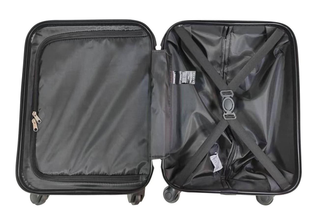 FASHION UK Cestovní kufr MINECRAFT skořepinový se zámkem 45 x 30 x 15